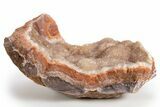 Colorful Quartz Encrusted Dryhead Agate Section - Montana #324129-1